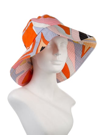 Emilio Pucci Patterned Bucket Hat