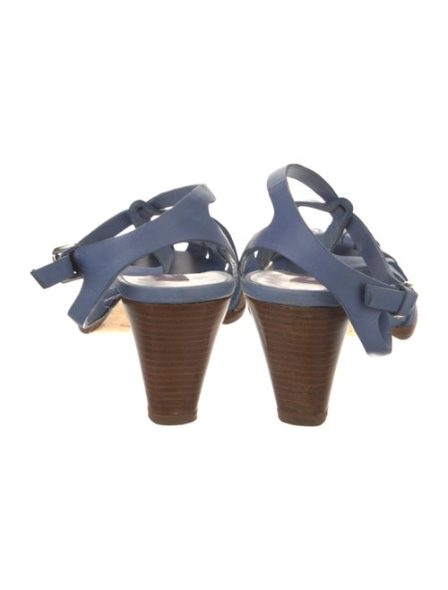 Emilio Pucci Leather T-Strap Pumps