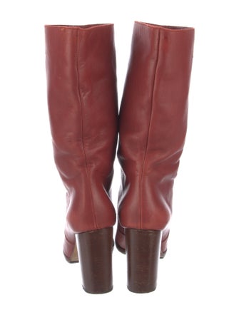 Emilio Pucci Leather Boots