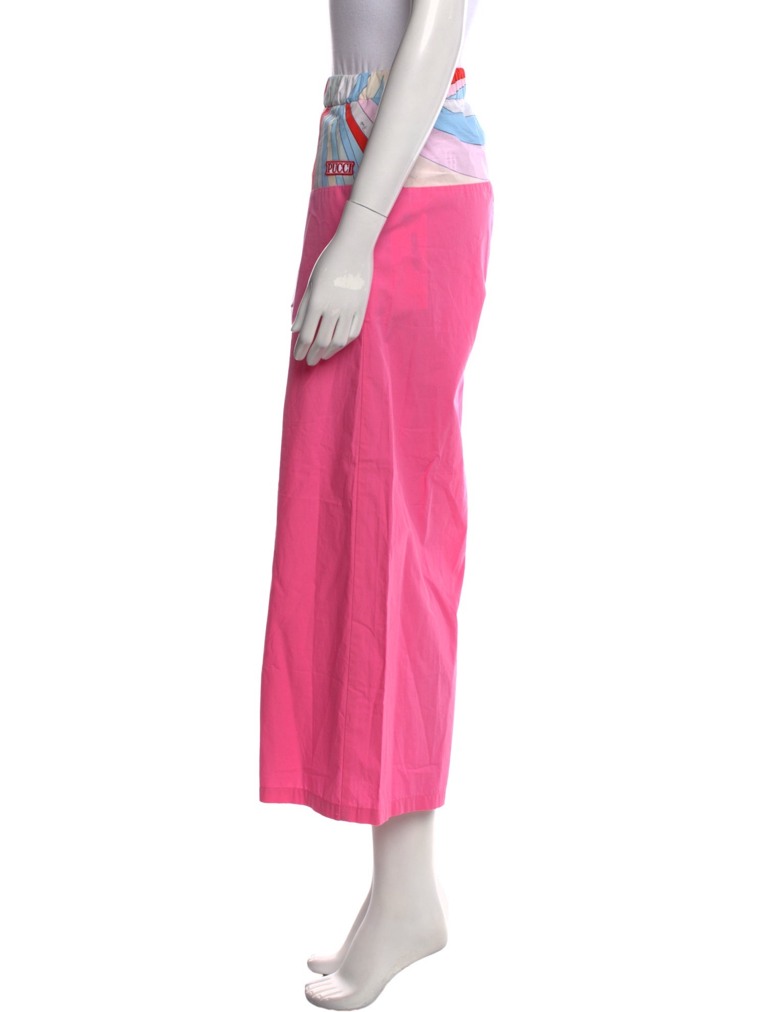 Emilio Pucci Printed Wide Leg Pants