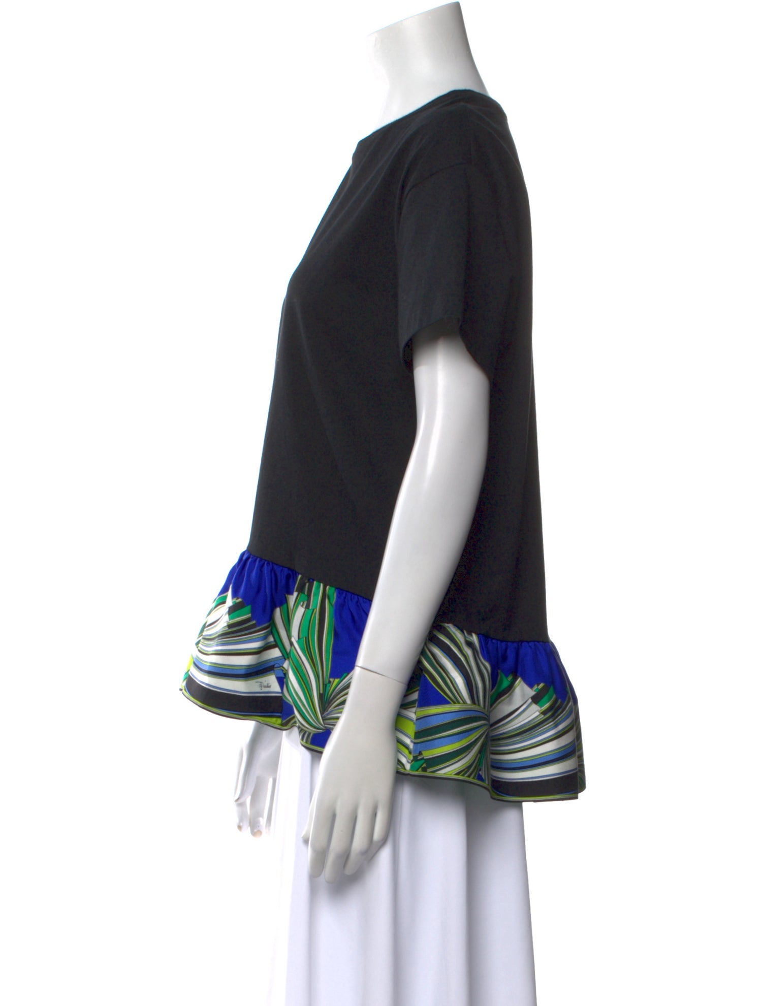 Emilio Pucci Printed Crew Neck T-Shirt