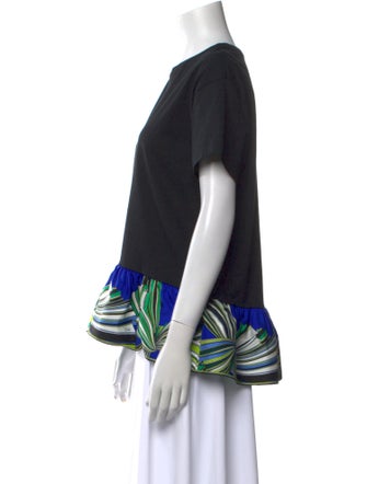 Emilio Pucci Printed Crew Neck T-Shirt