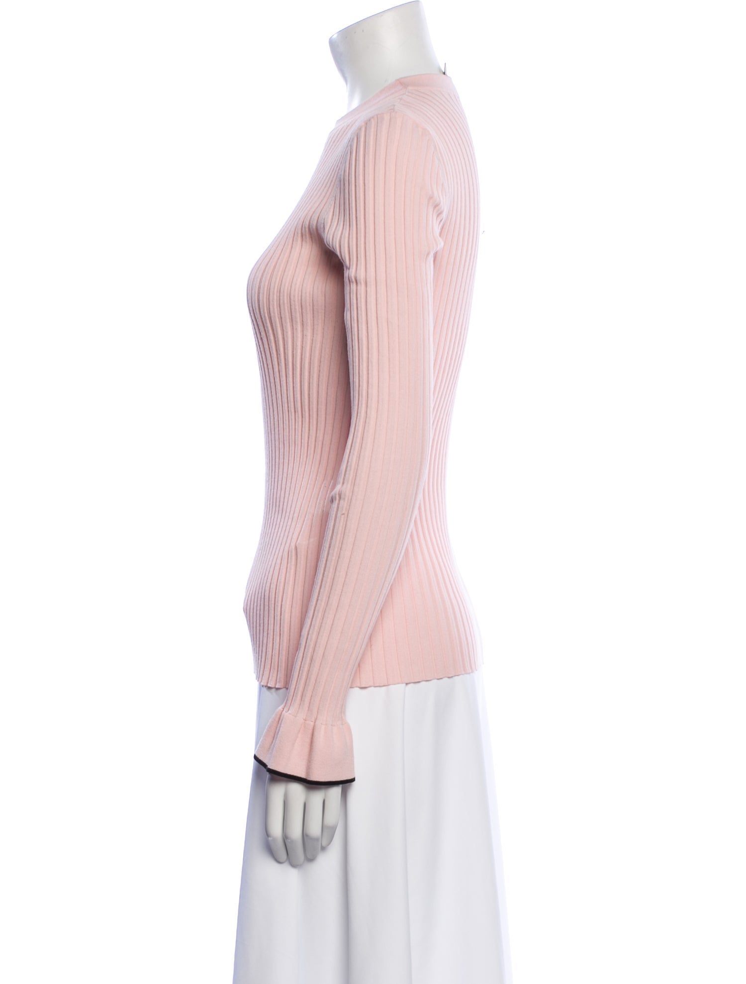 Emilio Pucci Mock Neck Long Sleeve Top