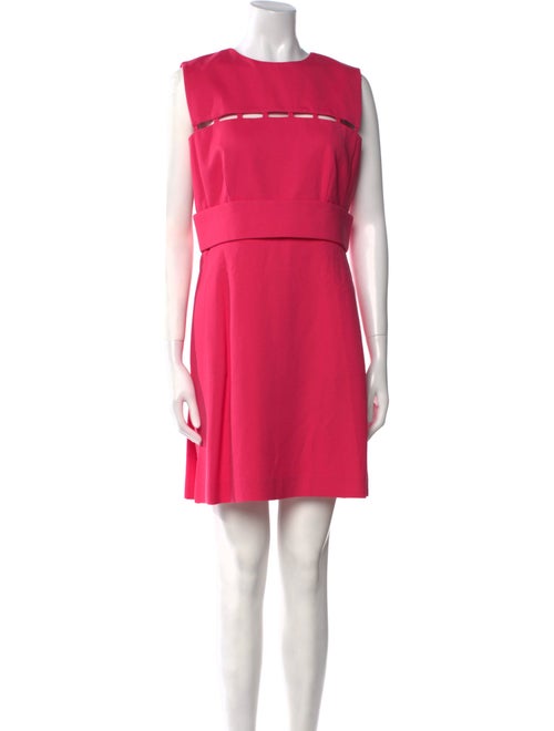 Emilio Pucci Crew Neck Mini Dress