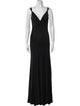 Emilio Pucci V-Neck Long Dress