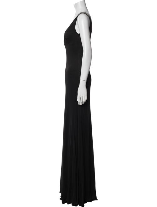 Emilio Pucci V-Neck Long Dress