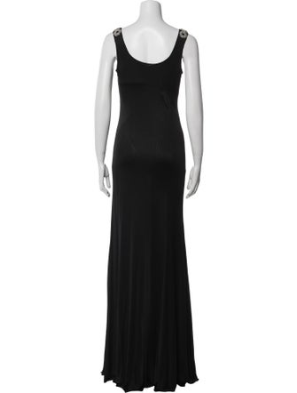 Emilio Pucci V-Neck Long Dress