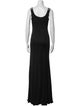 Emilio Pucci V-Neck Long Dress