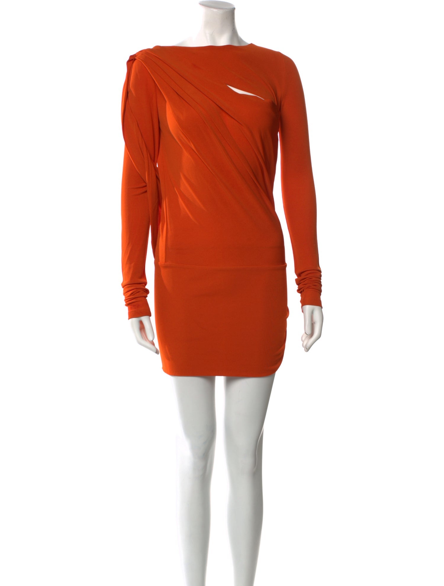 Emilio Pucci Bateau Neckline Mini Dress