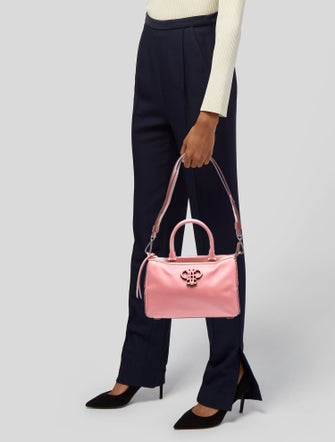 Emilio Pucci Leather Top Handle Bag