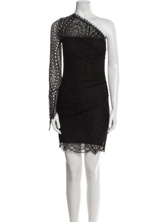 Emilio Pucci One-Shoulder Mini Dress