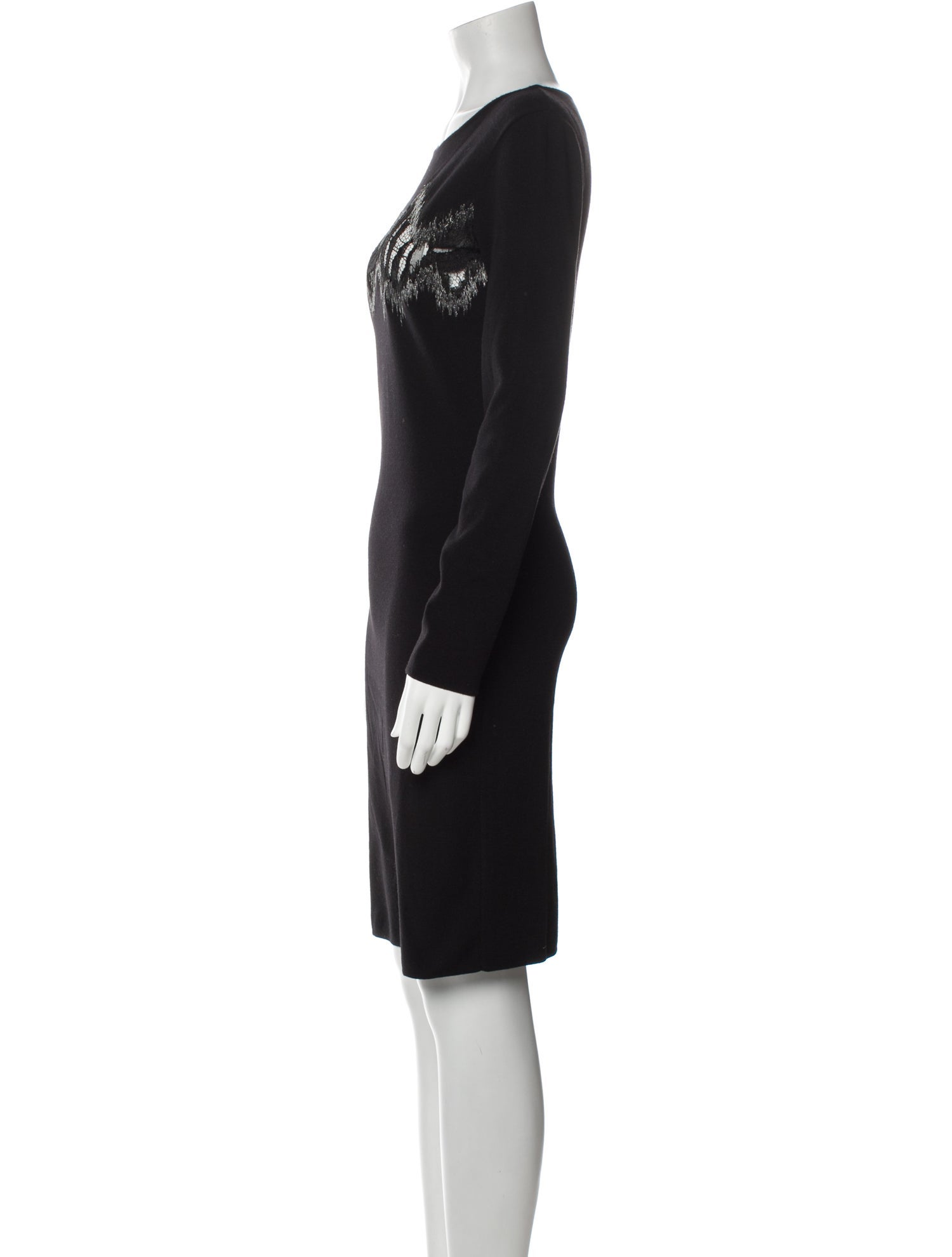 Emilio Pucci Virgin Wool Knee-Length Dress