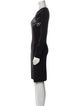 Emilio Pucci Virgin Wool Knee-Length Dress