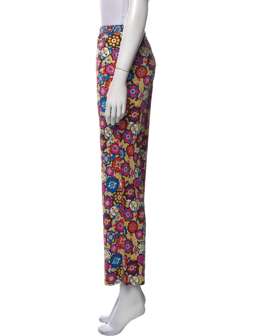 Emilio Pucci Printed Wide Leg Pants