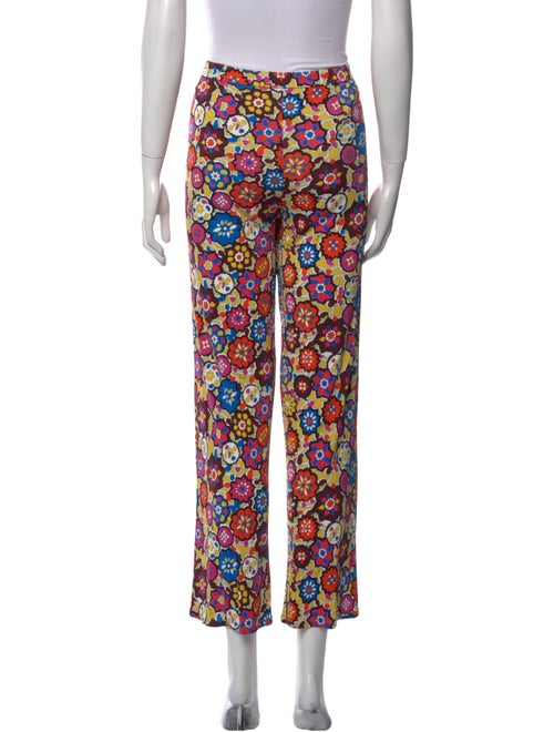 Emilio Pucci Printed Wide Leg Pants
