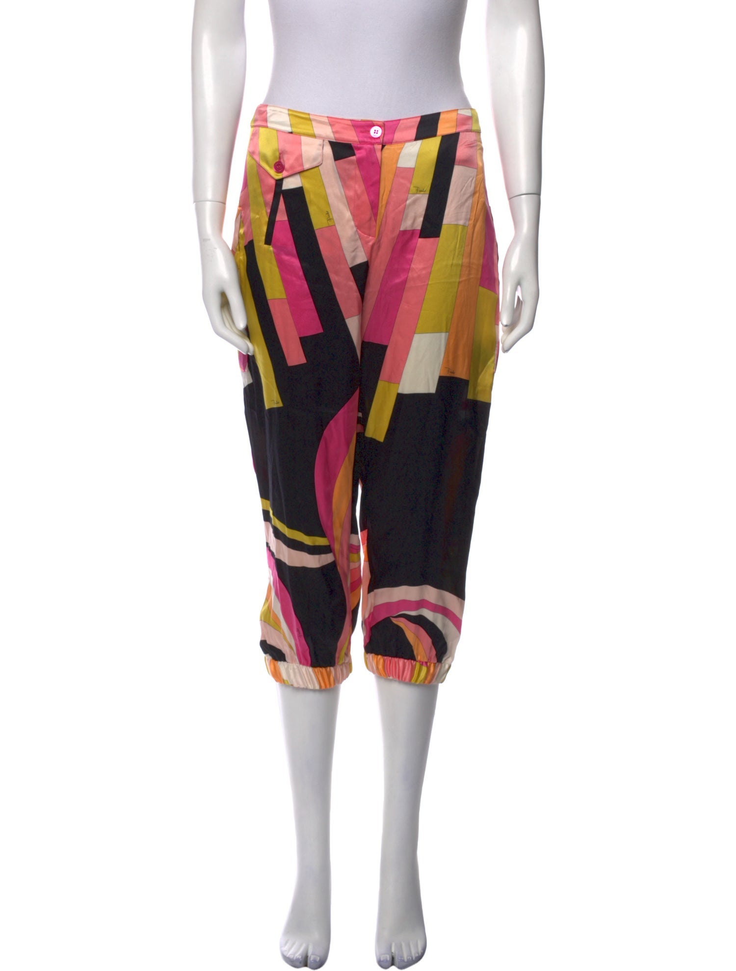 Emilio Pucci Vintage Straight Leg Pants