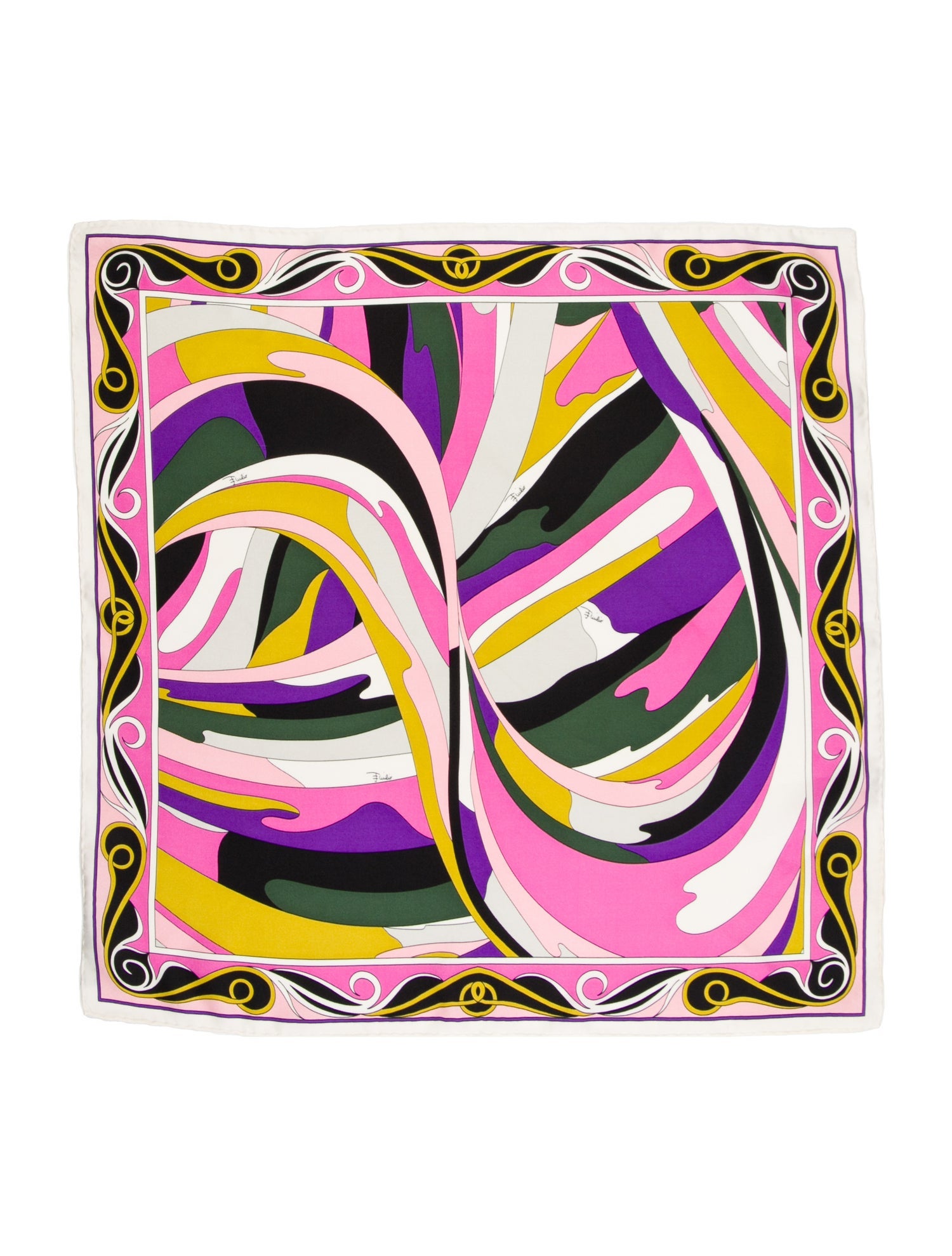 Emilio Pucci Silk Printed Scarf