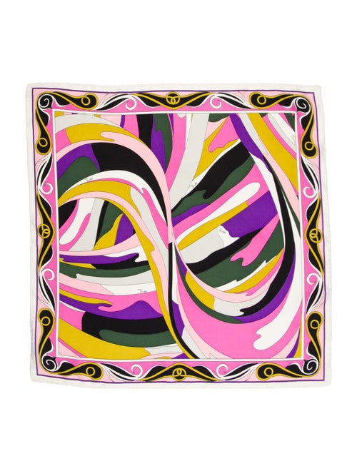Emilio Pucci Silk Printed Scarf