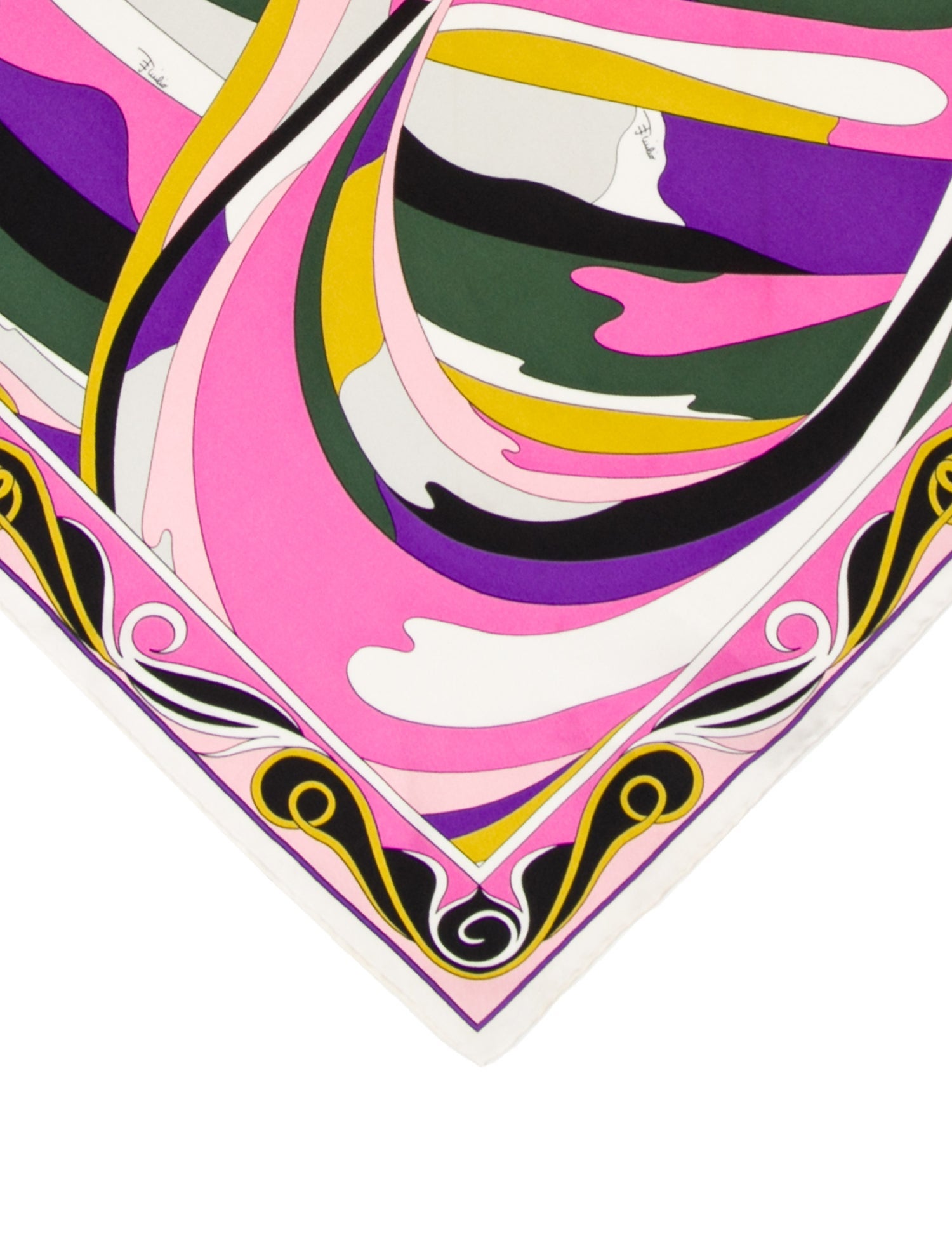 Emilio Pucci Silk Printed Scarf