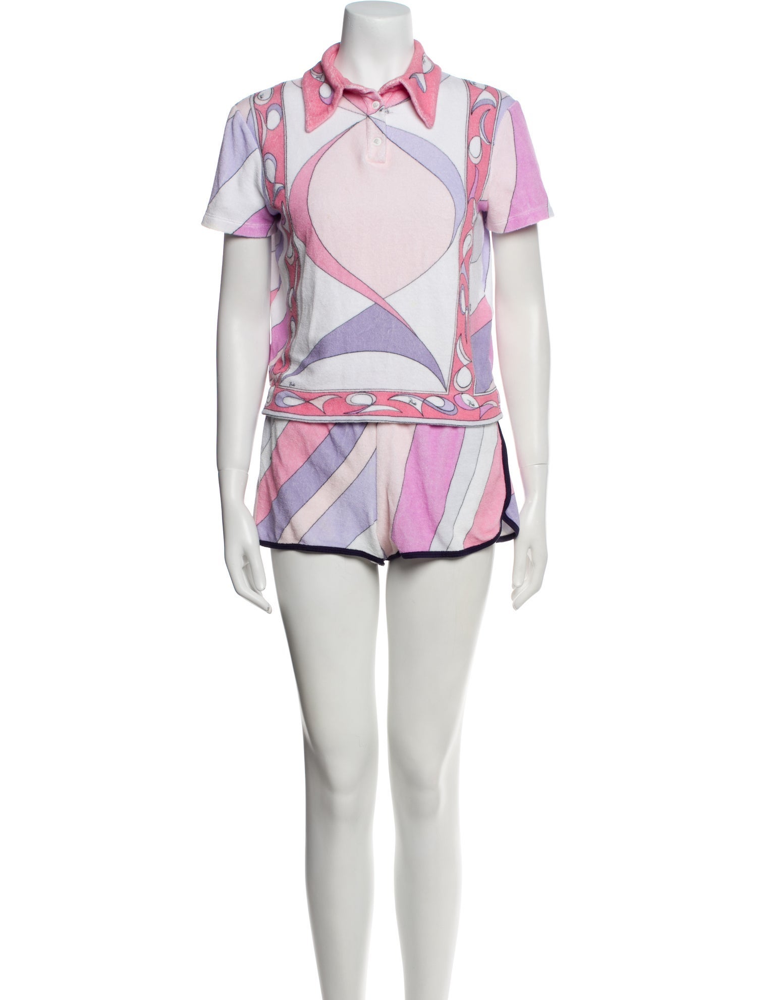 Emilio Pucci Printed Short Set