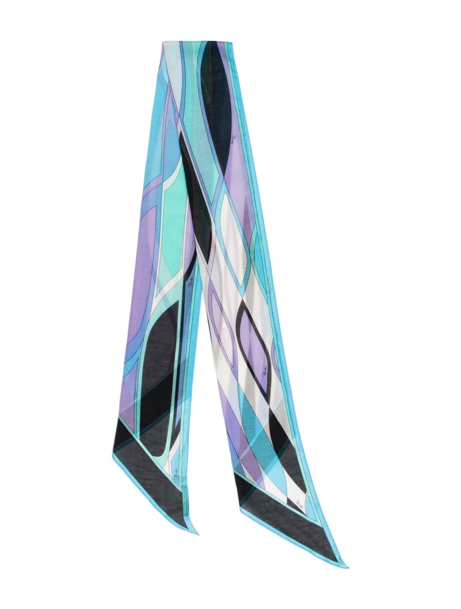 Emilio Pucci Silk Printed Scarf