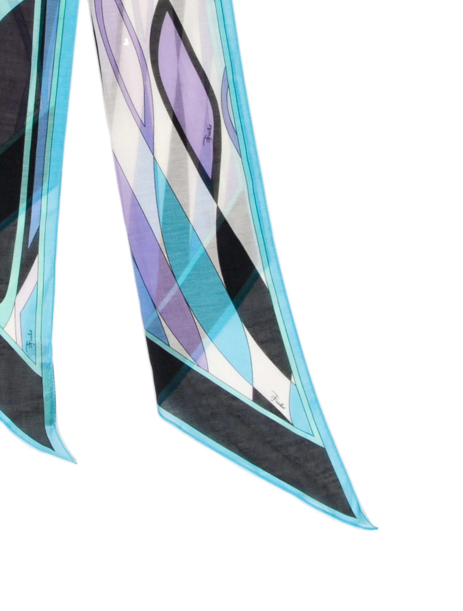 Emilio Pucci Silk Printed Scarf