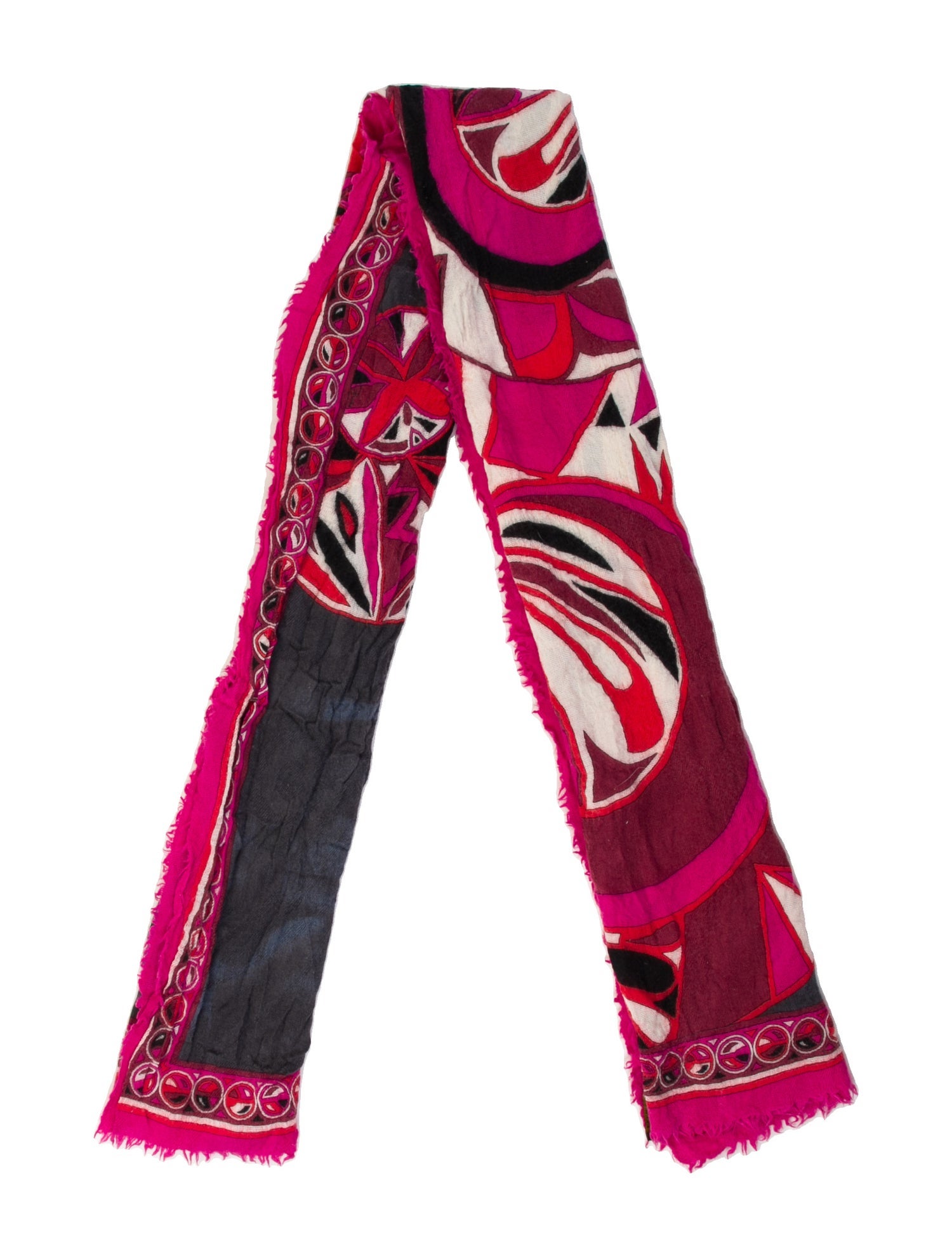 Emilio Pucci Wool Printed Scarf
