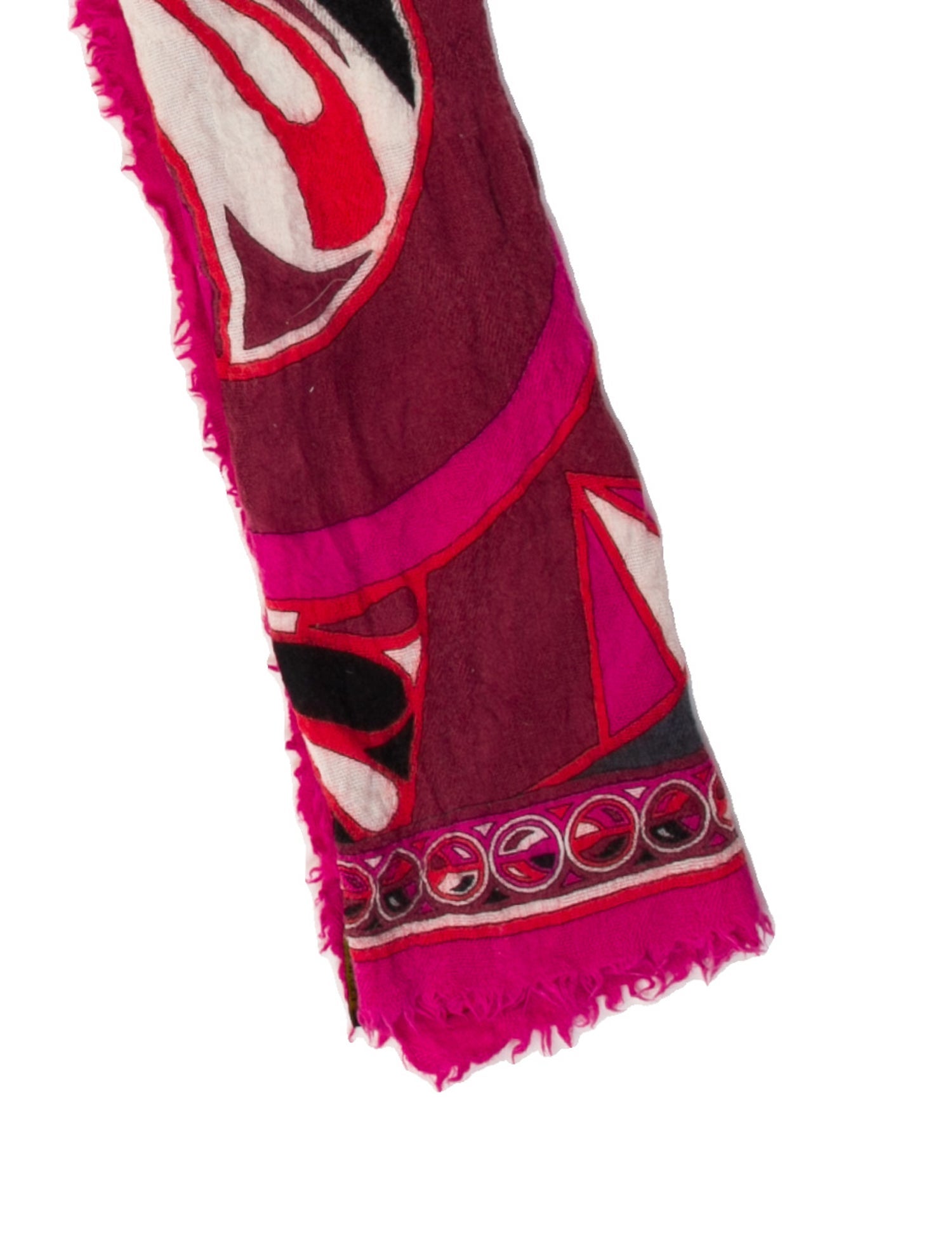 Emilio Pucci Wool Printed Scarf