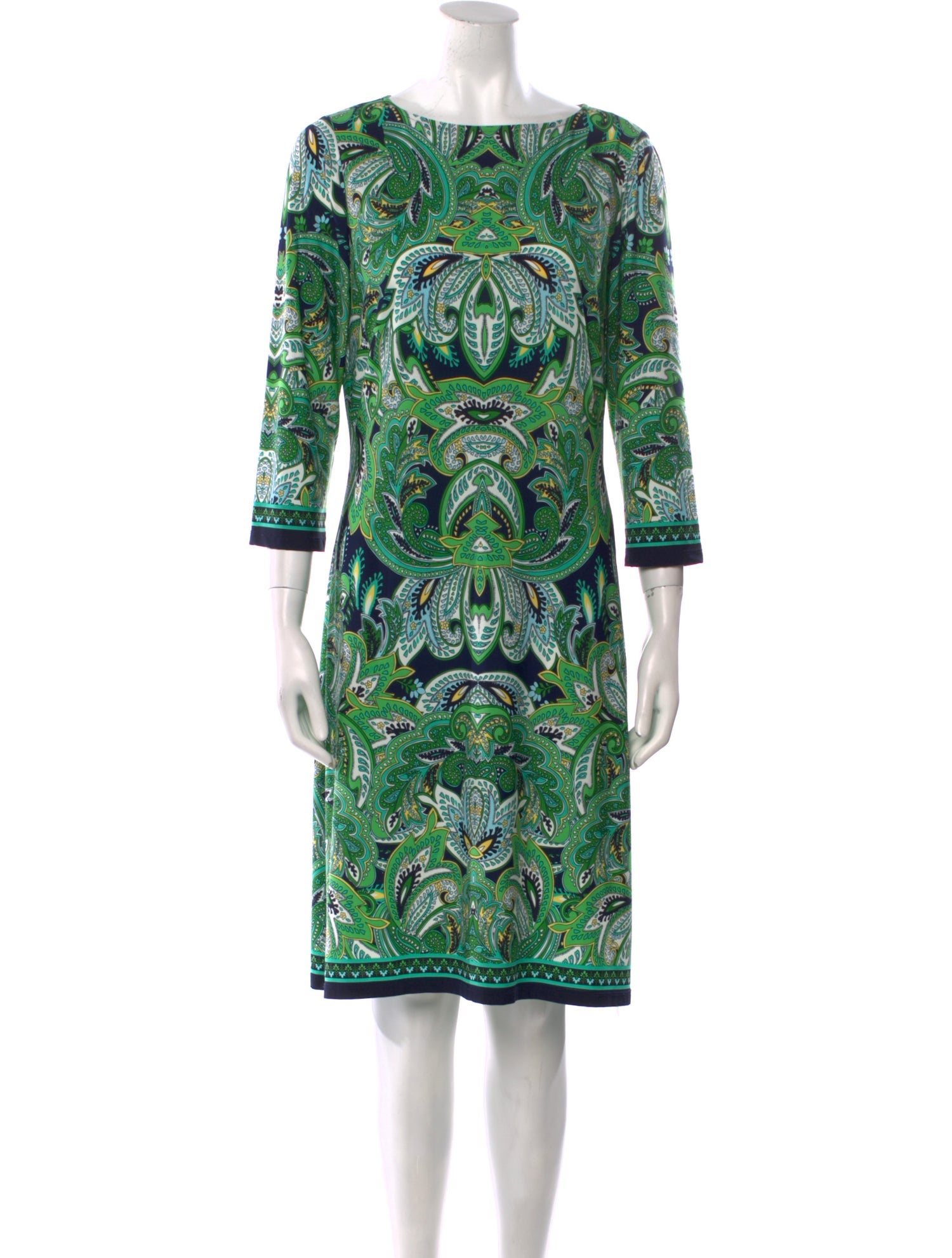 Emilio Pucci Silk Knee-Length Dress w/ Tags