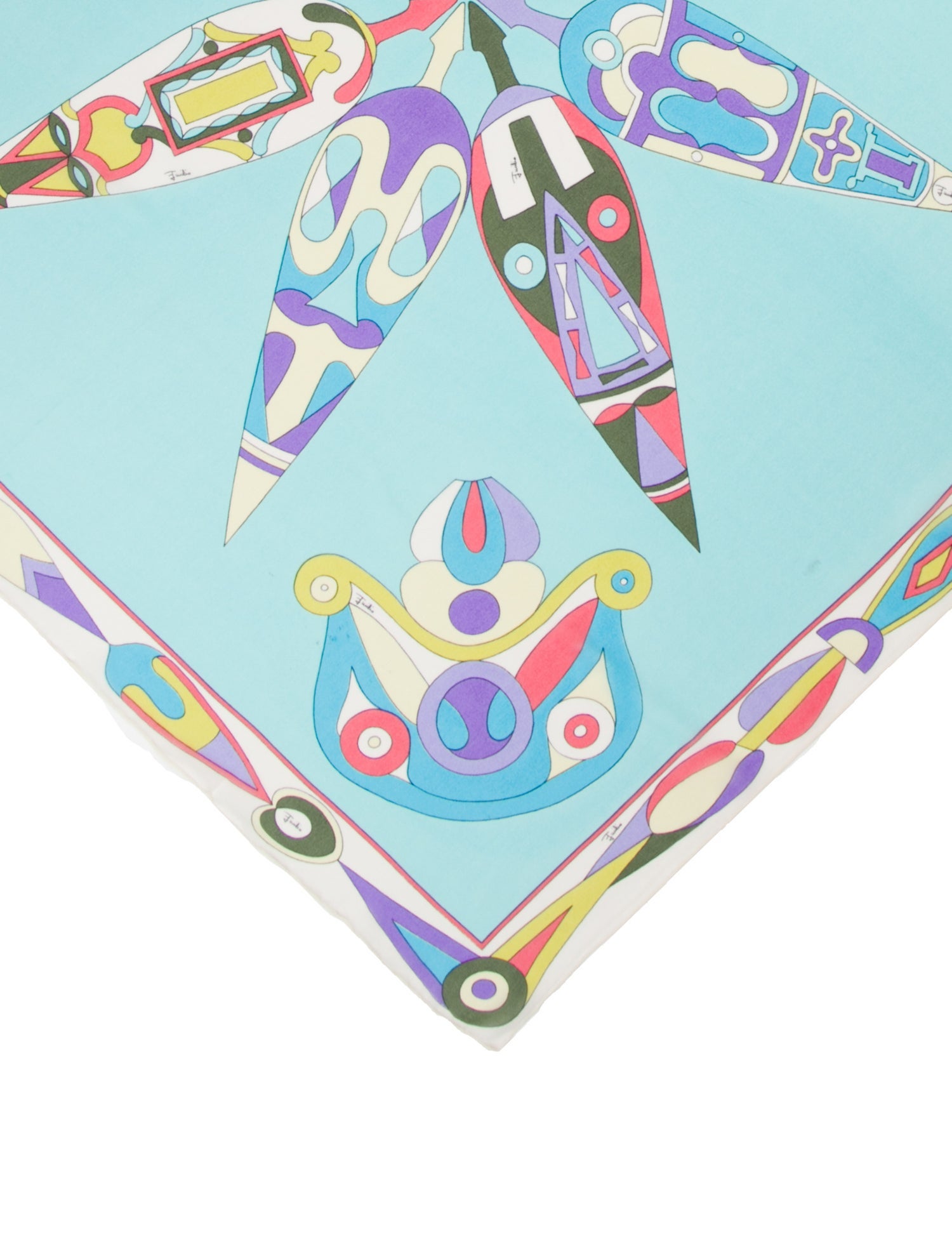 Emilio Pucci Silk Printed Scarf