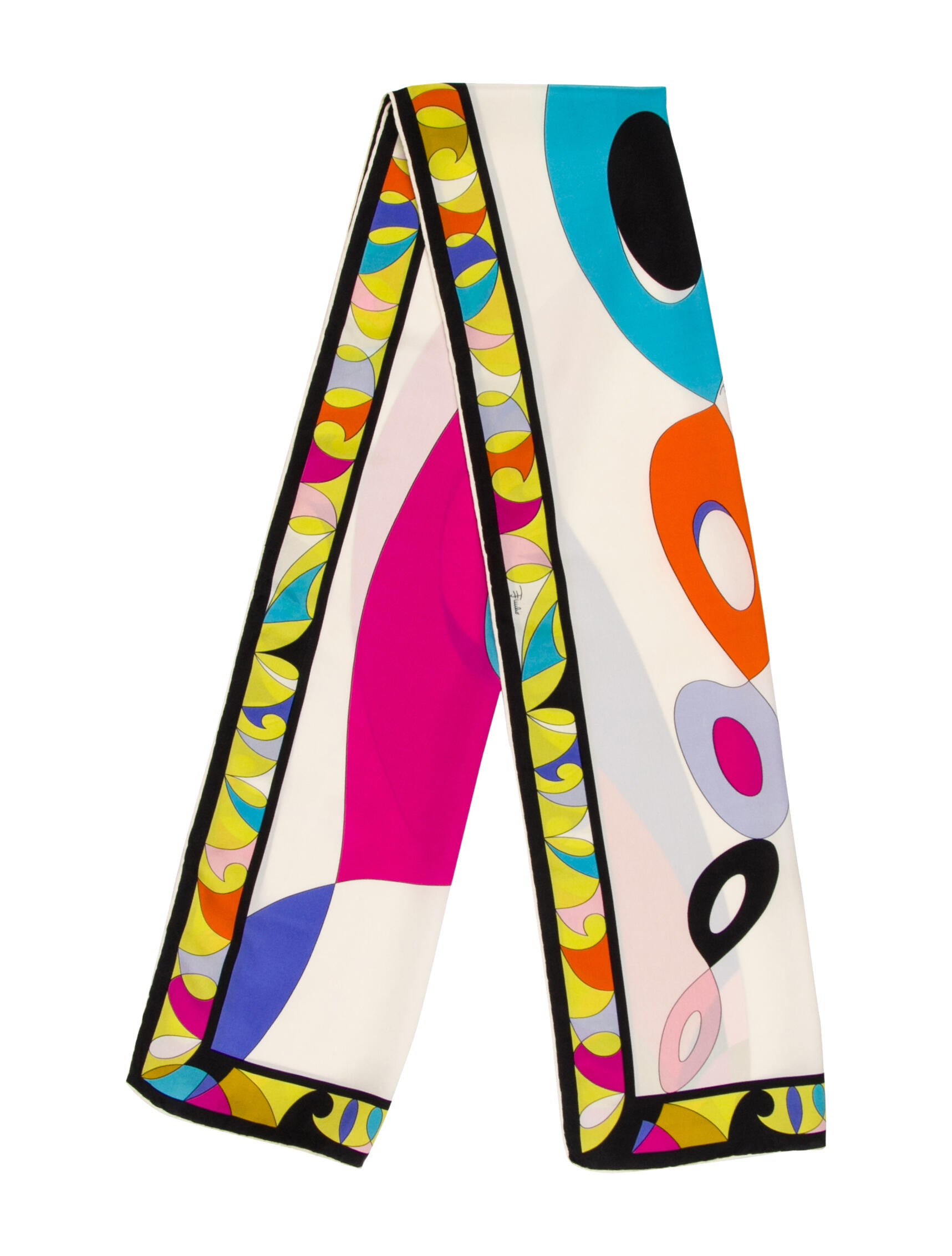 Emilio Pucci Silk Printed Scarf