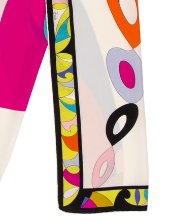Emilio Pucci Silk Printed Scarf