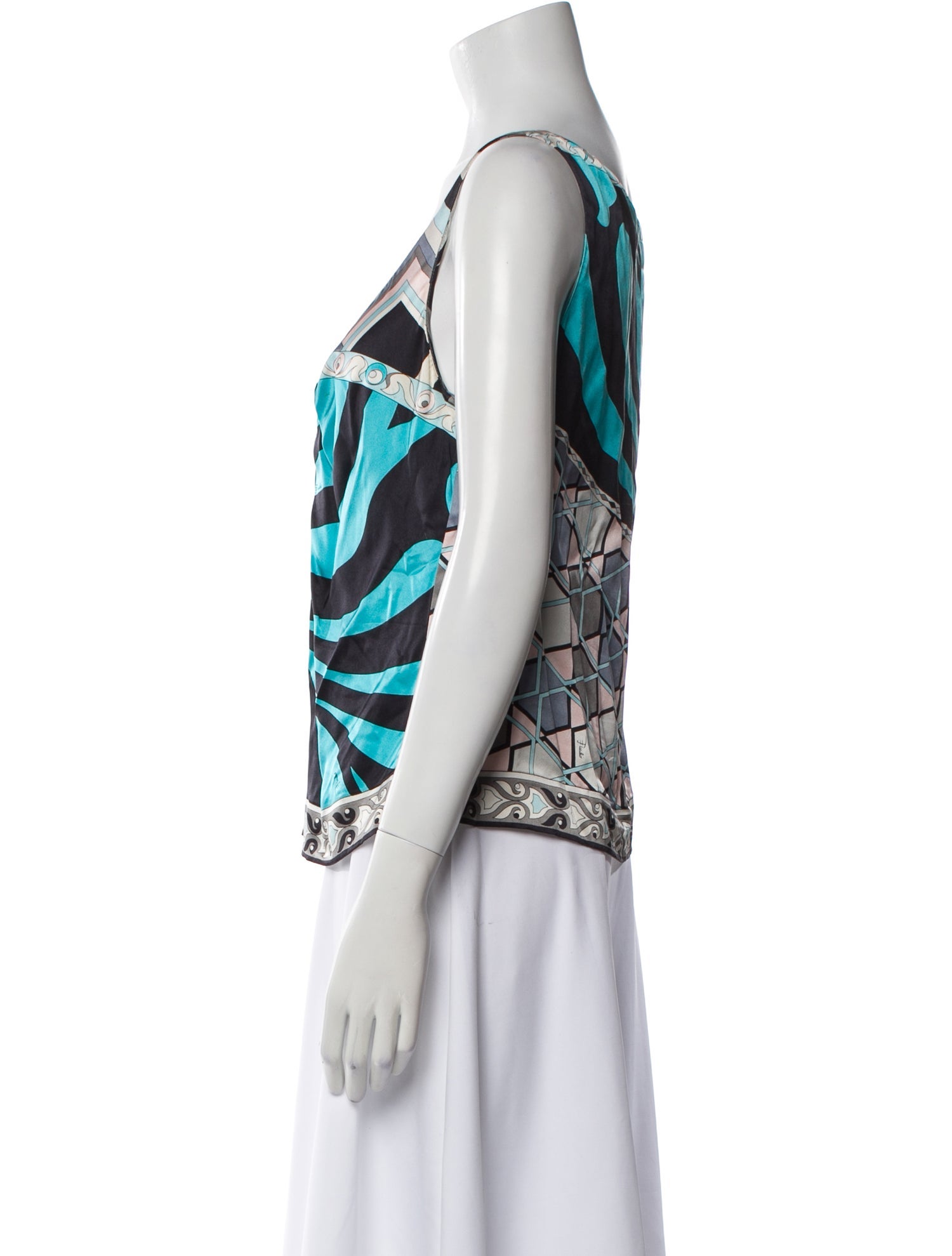 Emilio Pucci Silk Printed Top