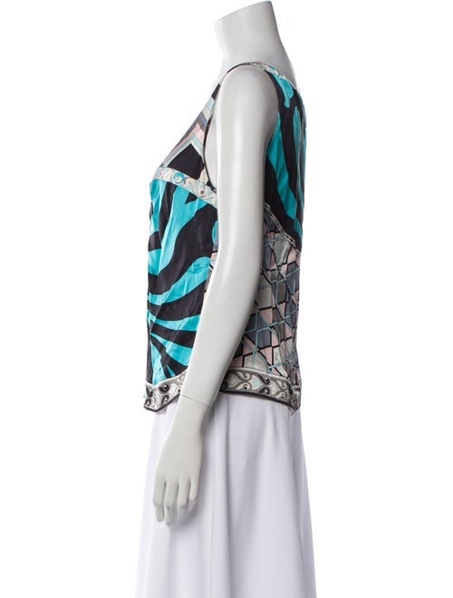 Emilio Pucci Silk Printed Top