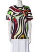 Emilio Pucci Printed Crew Neck T-Shirt