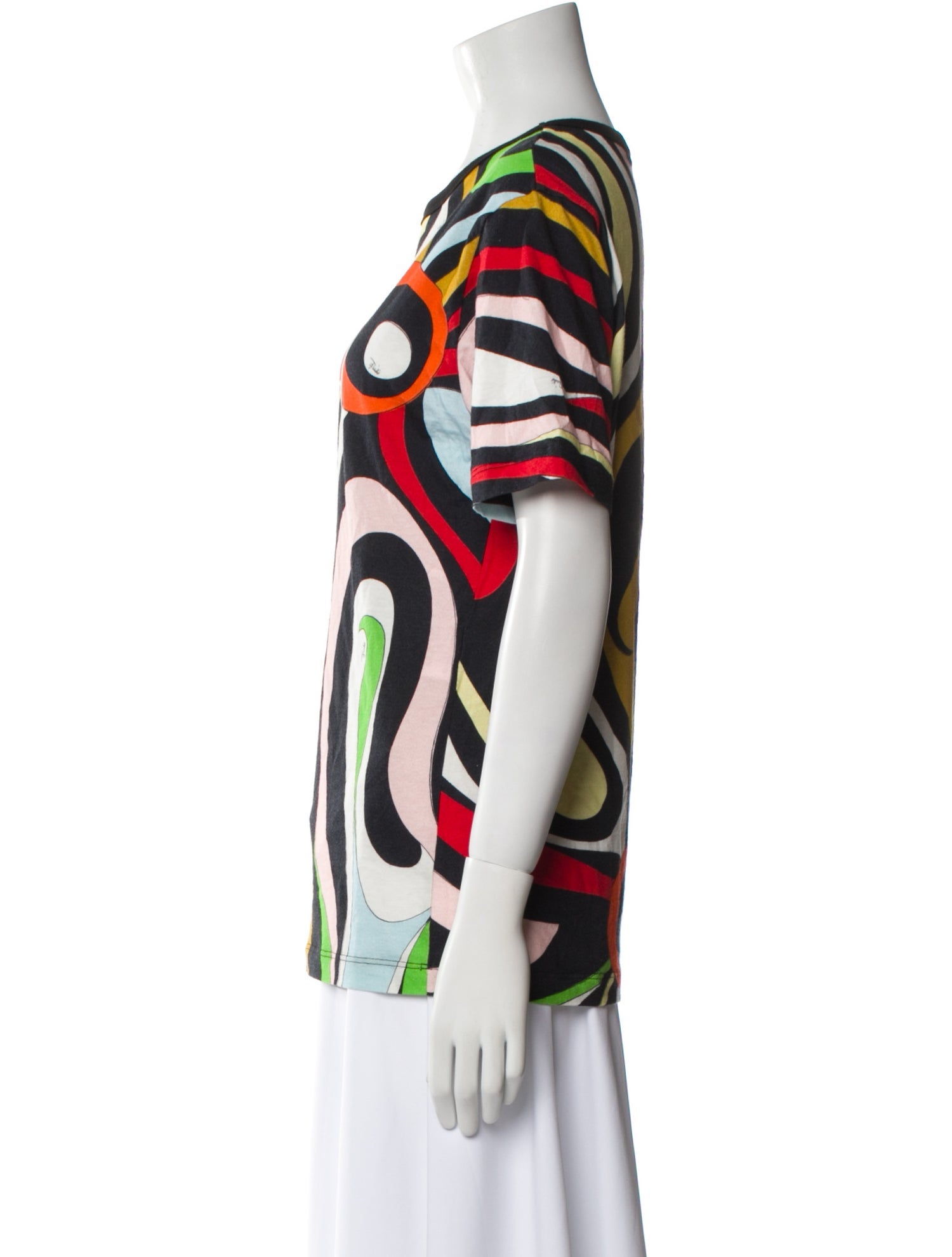 Emilio Pucci Printed Crew Neck T-Shirt