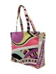 Emilio Pucci Canvas Shoulder Bag