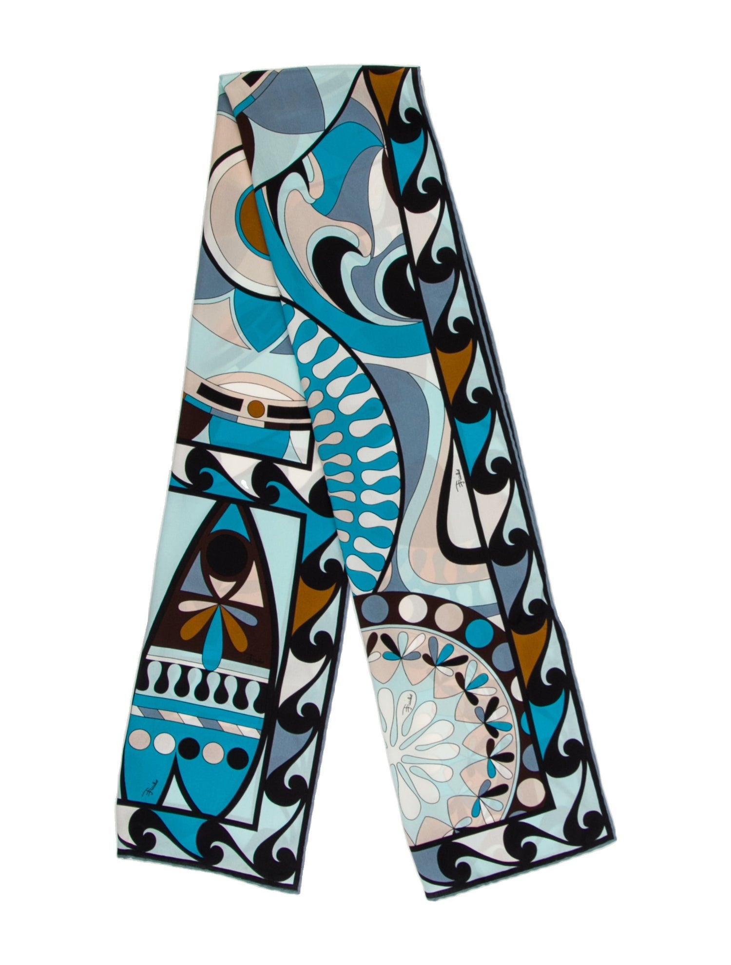 Emilio Pucci Silk Printed Scarf