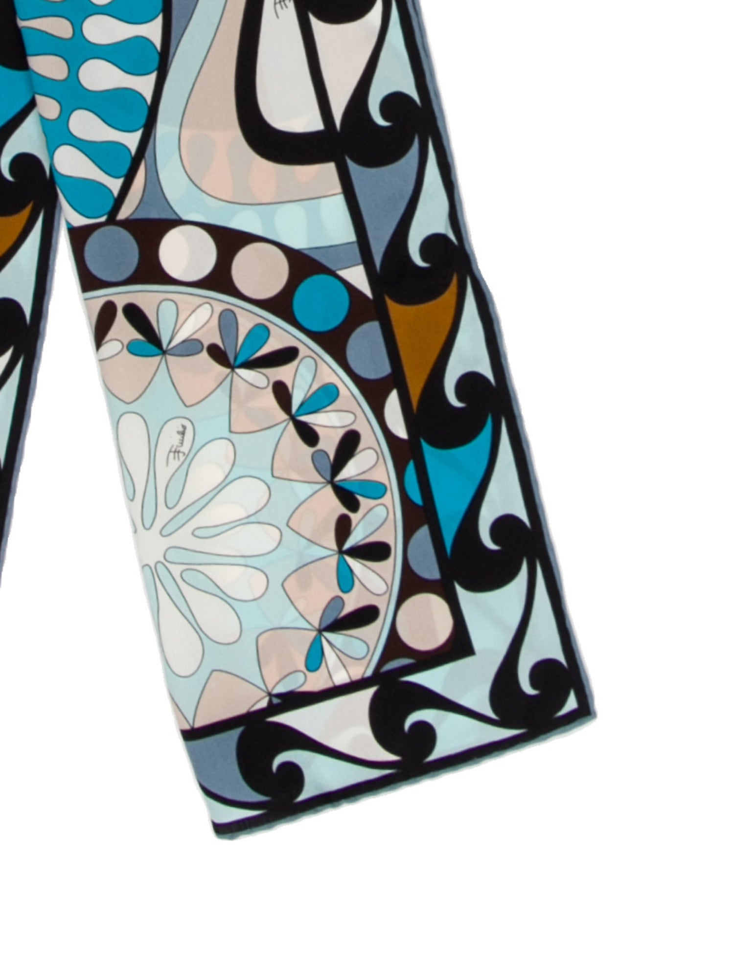 Emilio Pucci Silk Printed Scarf