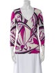 Emilio Pucci Wool Printed Blouse