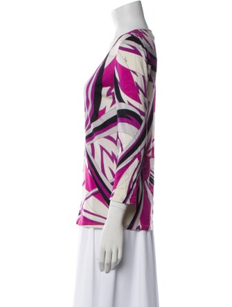 Emilio Pucci Wool Printed Blouse