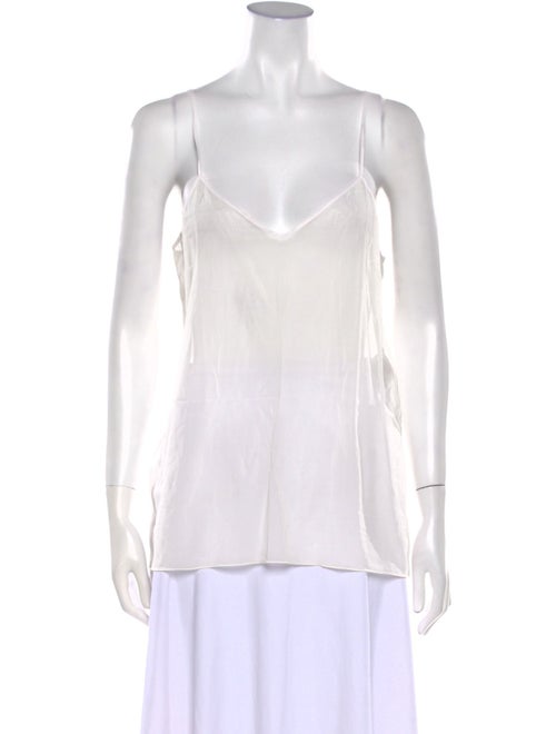 Emilio Pucci Silk V-Neck Top