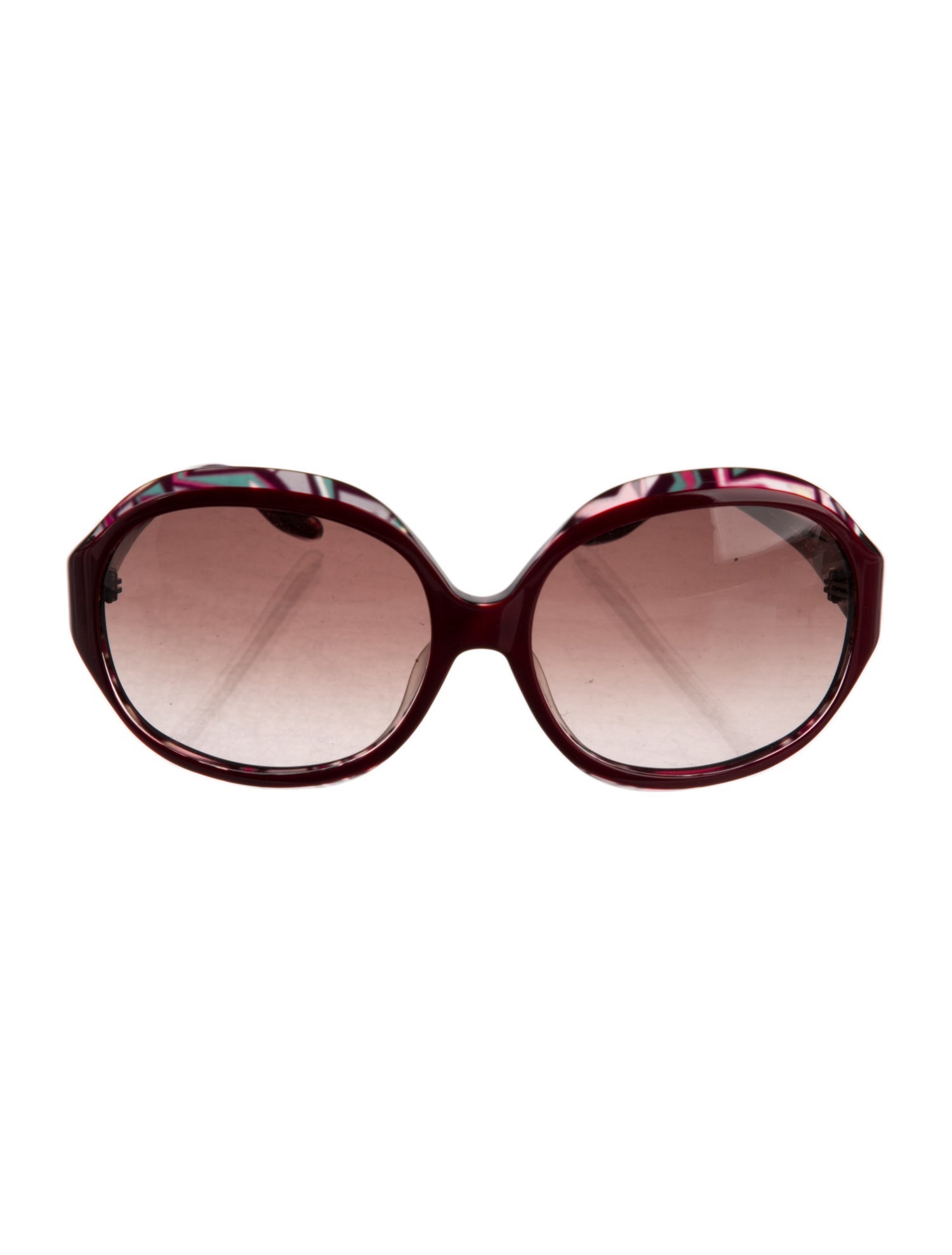 Emilio Pucci Oversize Gradient Sunglasses