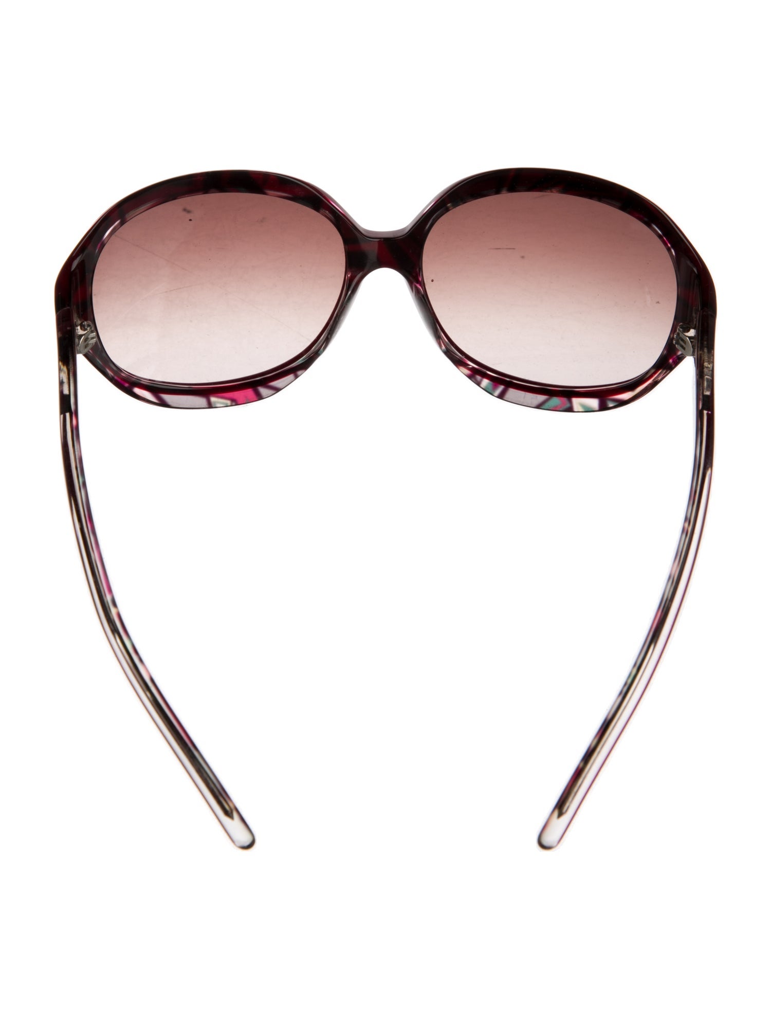 Emilio Pucci Oversize Gradient Sunglasses