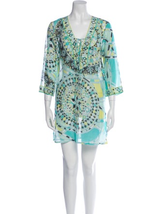 Emilio Pucci Printed Mini Dress