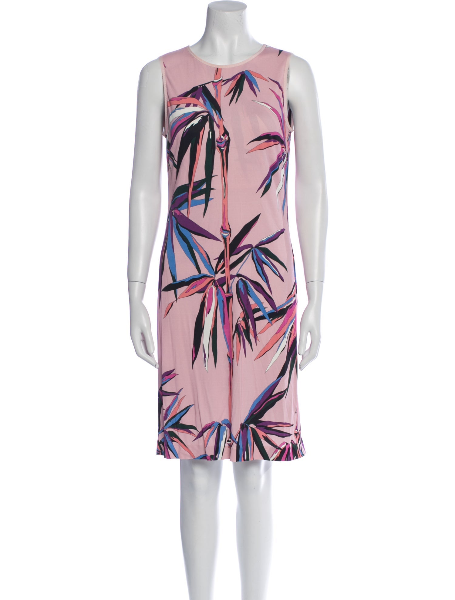 Emilio Pucci Printed Knee-Length Dress