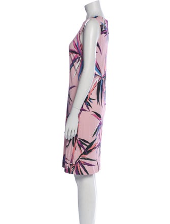Emilio Pucci Printed Knee-Length Dress