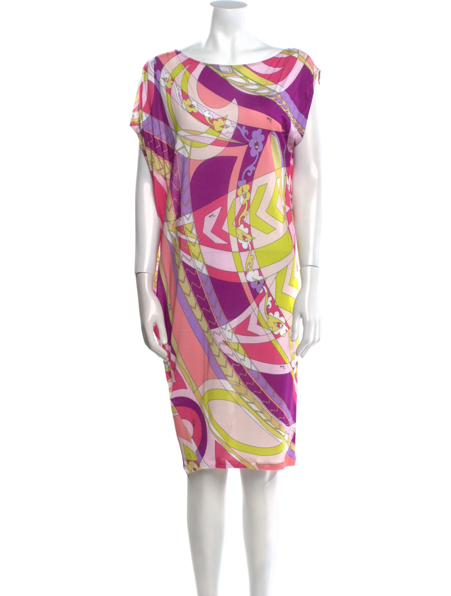 Emilio Pucci Printed Knee-Length Dress