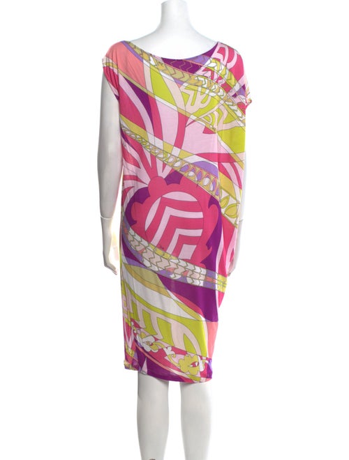 Emilio Pucci Printed Knee-Length Dress