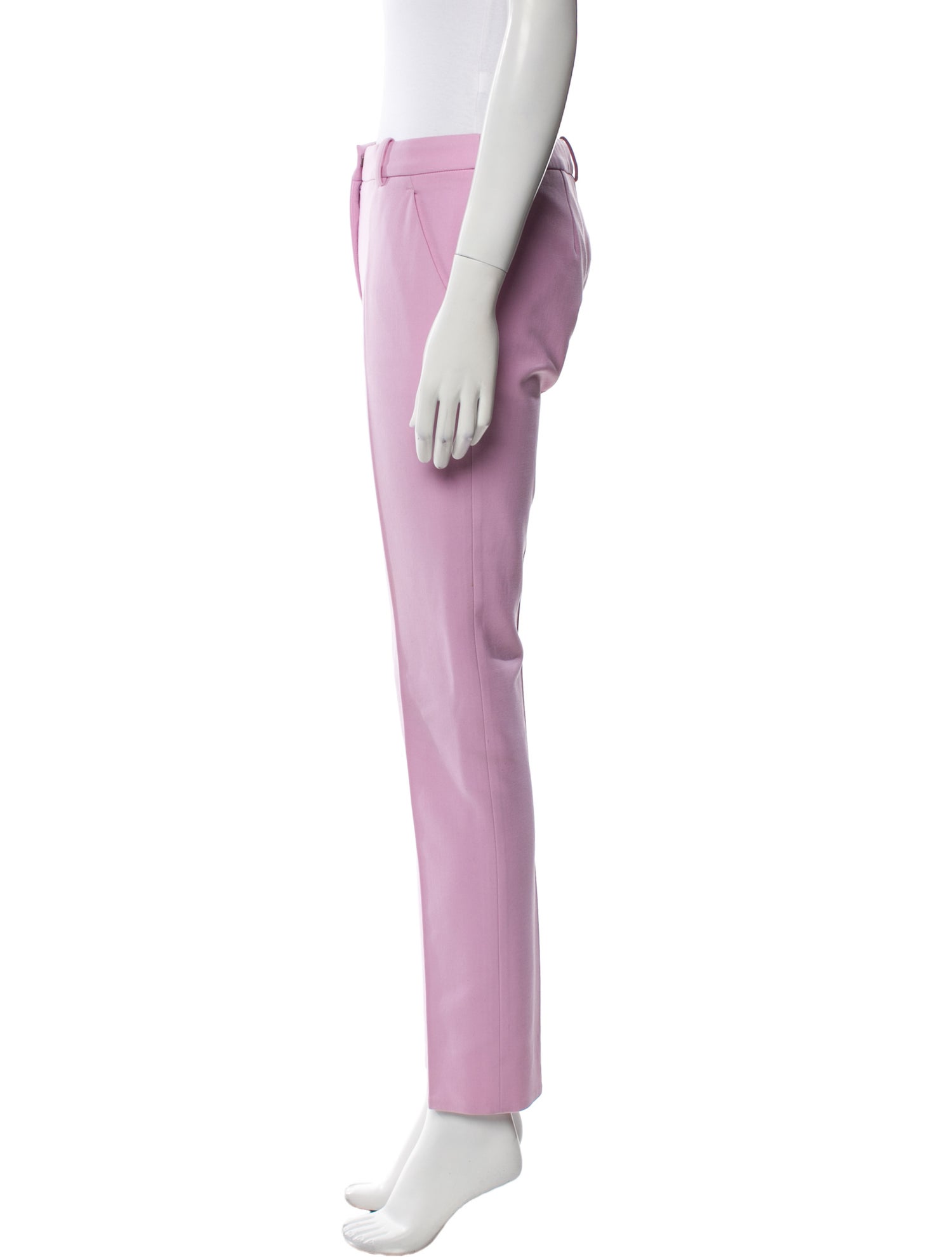 Emilio Pucci Virgin Wool Straight Leg Pants